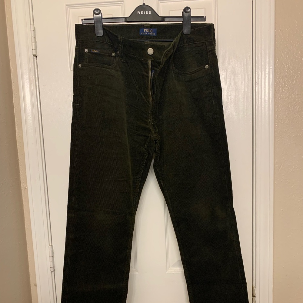 Dark Green Corduroy Pants from Polo by Ralph Lauren